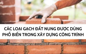 các loại gạch đất nung