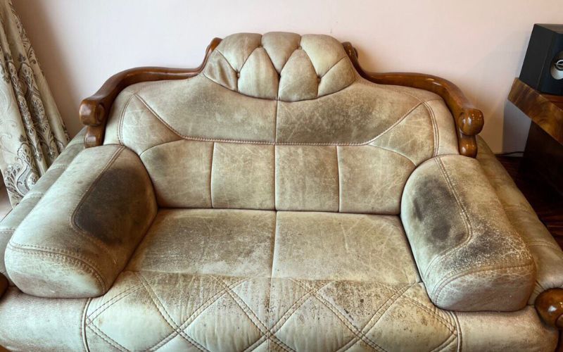 Giảm độ bền và thẩm mỹ của sofa