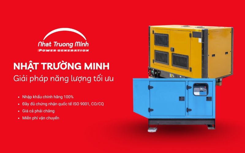 đơn vị cung cấp máy phát điện Nhattruongminh