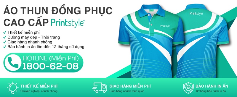 Áo thun đồng phục cao cấp Printstyle