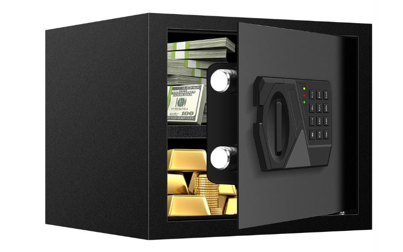 Két sắt mini chống cháy an toàn