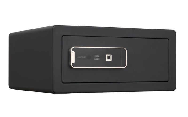 Két sắt mini điện tử và vân tay tiện lợi